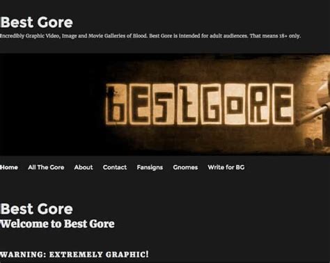 true gore website